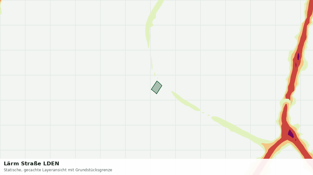 Statische Kartenansicht: Lärm Straße LDEN