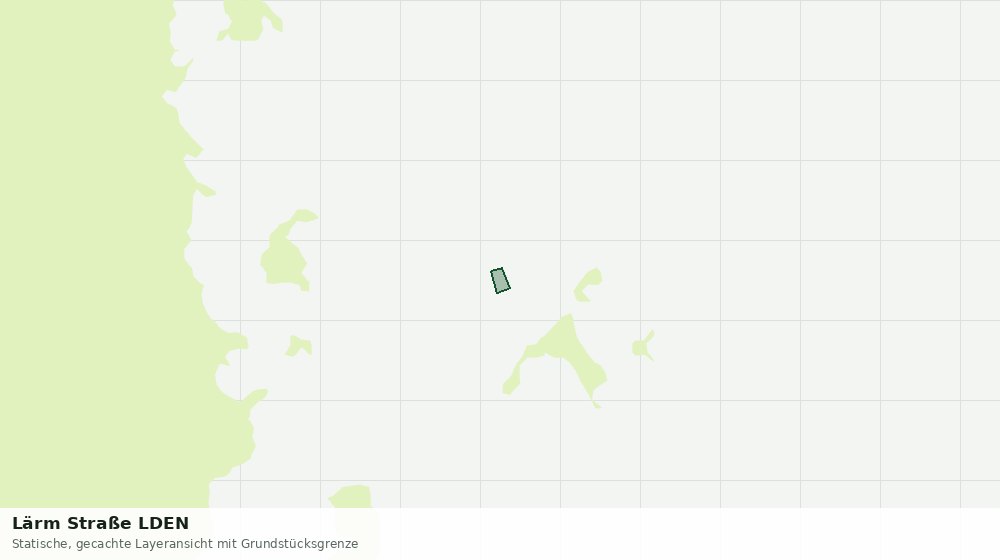 Statische Kartenansicht: Lärm Straße LDEN