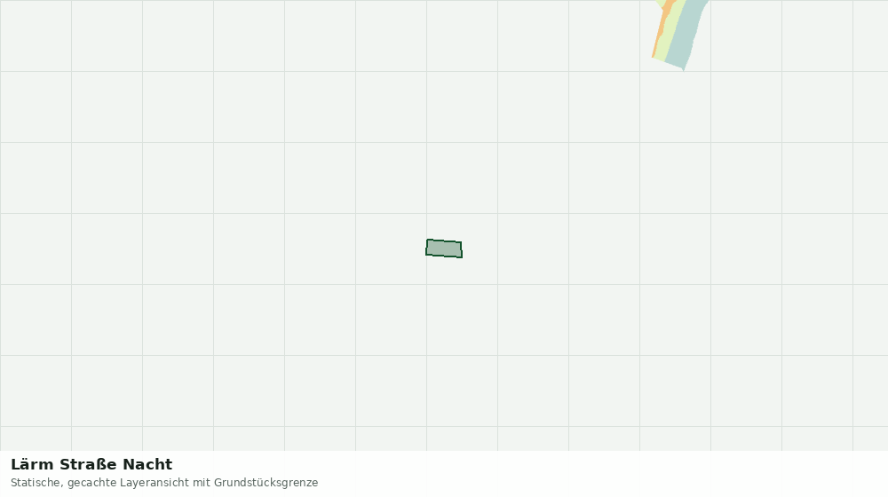 Statische Kartenansicht: Lärm Straße Nacht