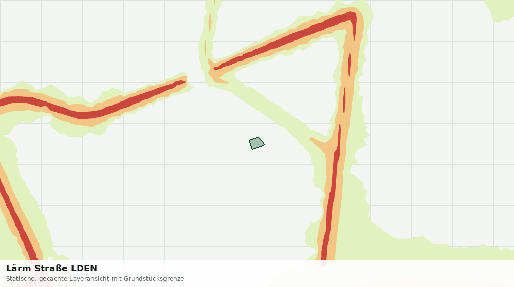 Statische Kartenansicht: Lärm Straße LDEN