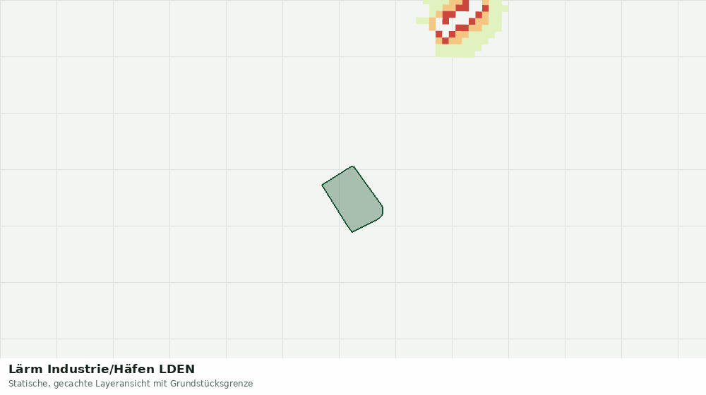 Statische Kartenansicht: Lärm Industrie/Häfen LDEN