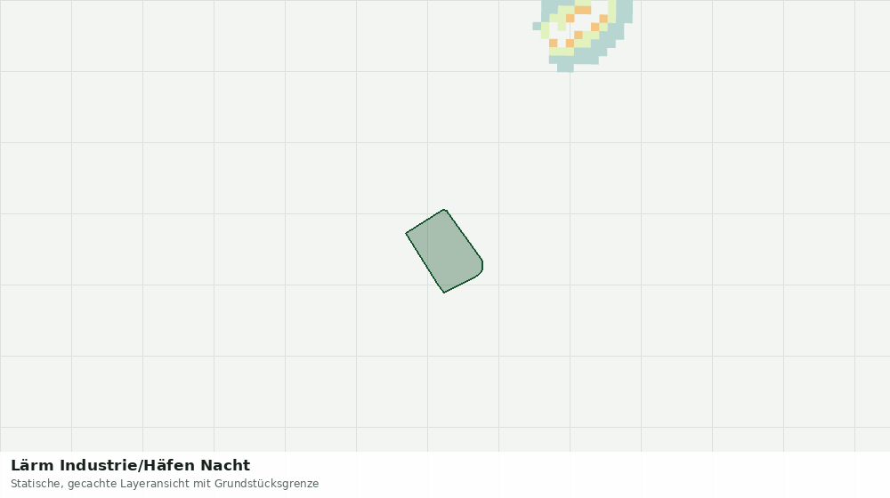 Statische Kartenansicht: Lärm Industrie/Häfen Nacht