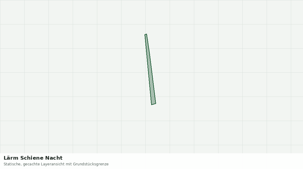 Statische Kartenansicht: Lärm Schiene Nacht