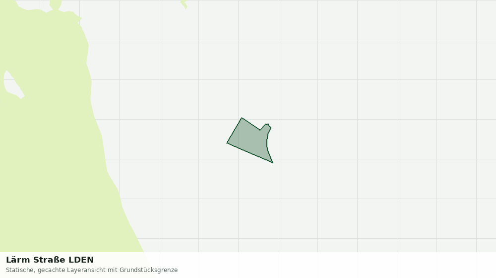Statische Kartenansicht: Lärm Straße LDEN