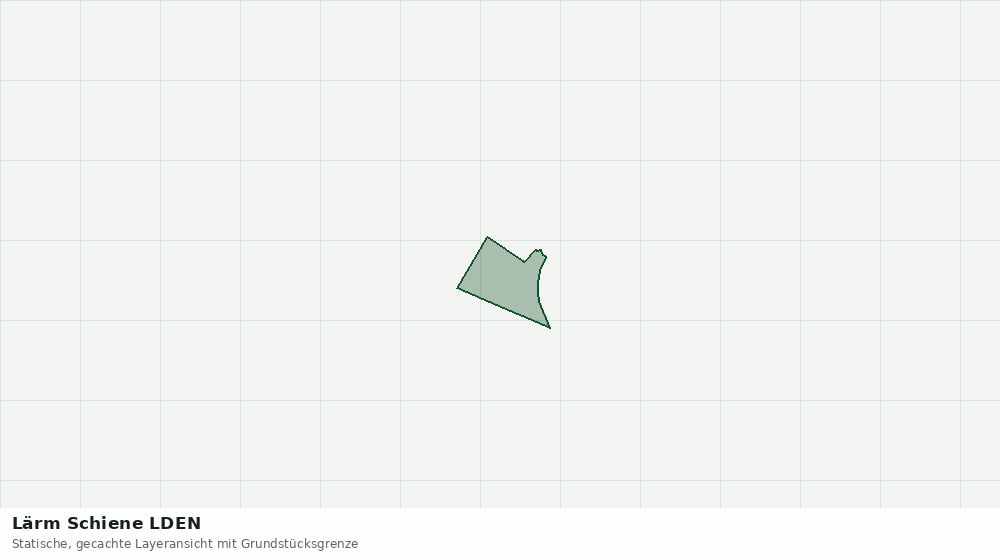 Statische Kartenansicht: Lärm Schiene LDEN