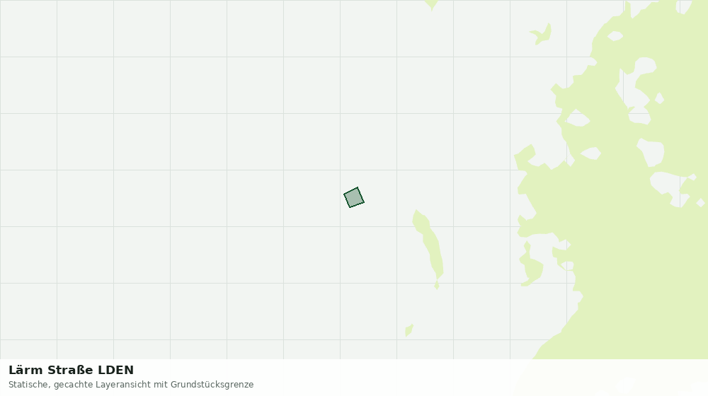 Statische Kartenansicht: Lärm Straße LDEN