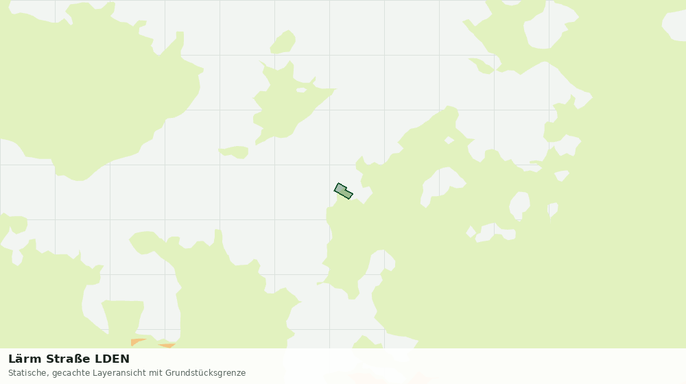 Statische Kartenansicht: Lärm Straße LDEN