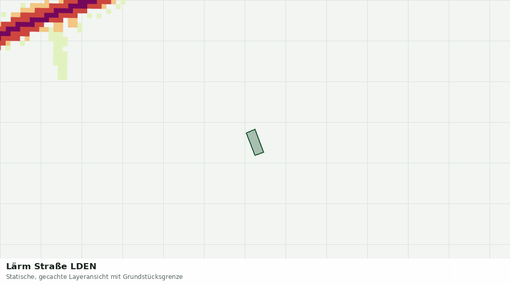 Statische Kartenansicht: Lärm Straße LDEN