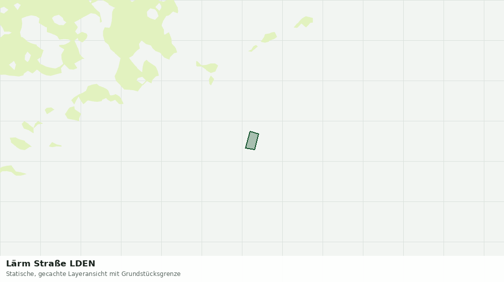 Statische Kartenansicht: Lärm Straße LDEN