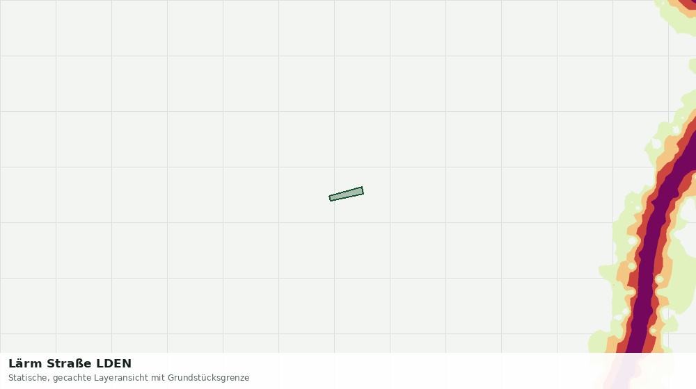 Statische Kartenansicht: Lärm Straße LDEN