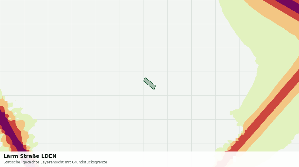 Statische Kartenansicht: Lärm Straße LDEN