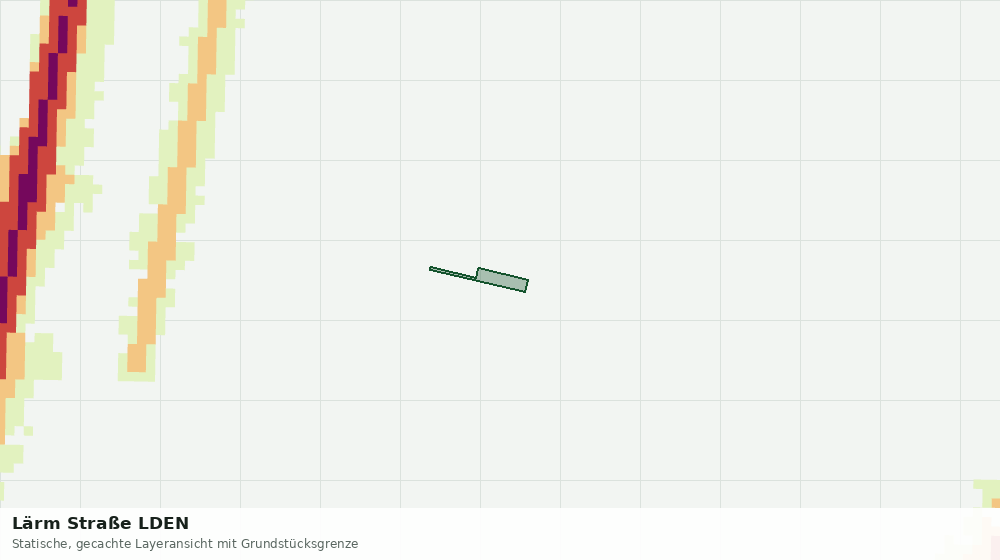 Statische Kartenansicht: Lärm Straße LDEN
