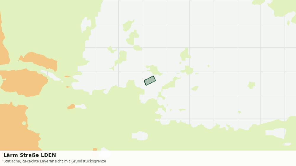 Statische Kartenansicht: Lärm Straße LDEN