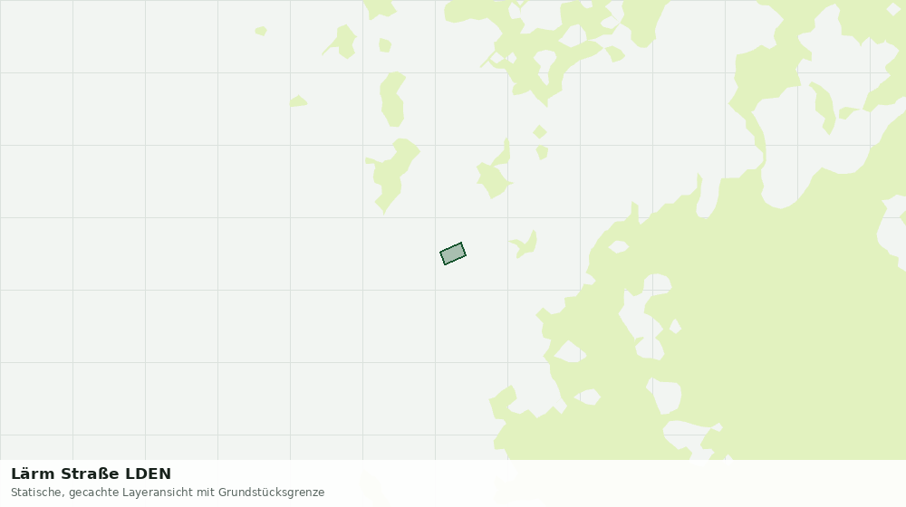 Statische Kartenansicht: Lärm Straße LDEN