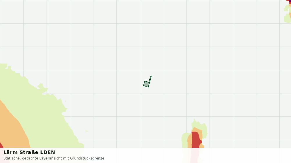 Statische Kartenansicht: Lärm Straße LDEN