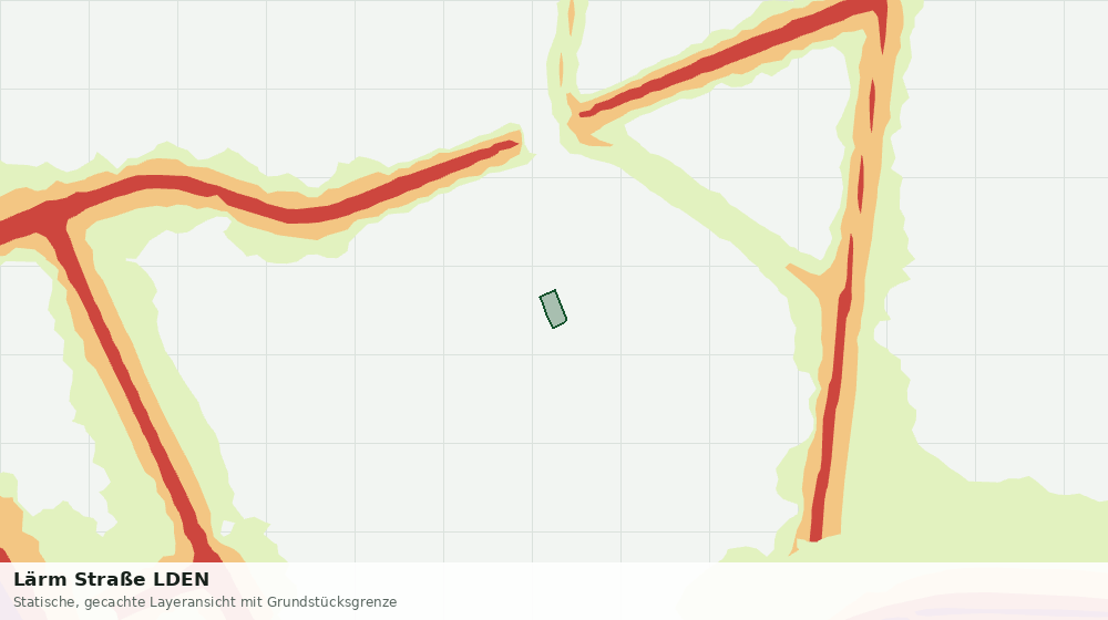 Statische Kartenansicht: Lärm Straße LDEN