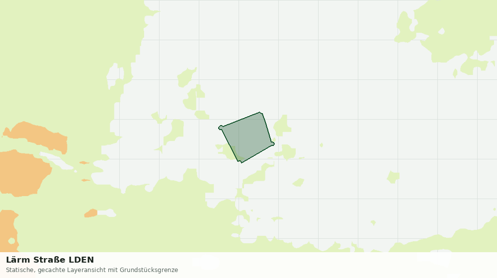 Statische Kartenansicht: Lärm Straße LDEN