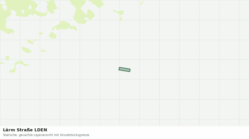 Statische Kartenansicht: Lärm Straße LDEN