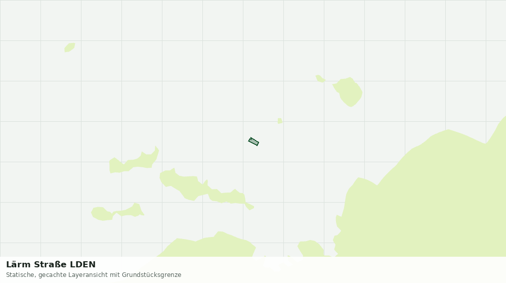 Statische Kartenansicht: Lärm Straße LDEN