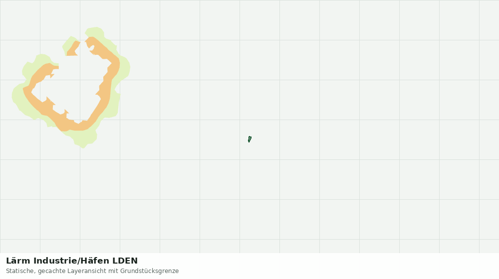 Statische Kartenansicht: Lärm Industrie/Häfen LDEN