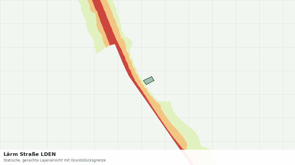 Statische Kartenansicht: Lärm Straße LDEN