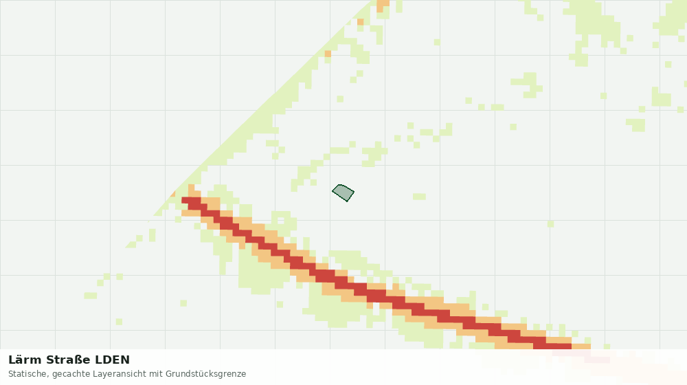 Statische Kartenansicht: Lärm Straße LDEN