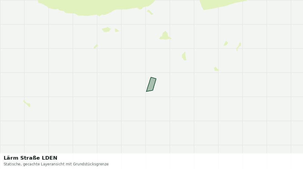 Statische Kartenansicht: Lärm Straße LDEN