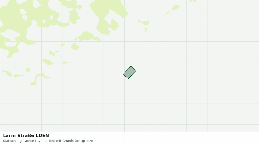 Statische Kartenansicht: Lärm Straße LDEN