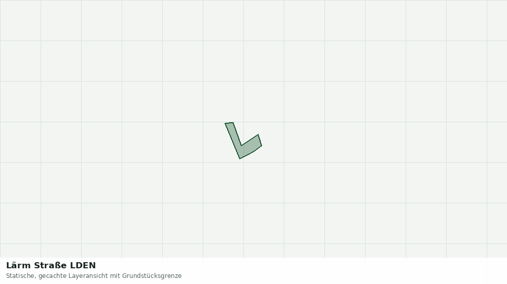 Statische Kartenansicht: Lärm Straße LDEN