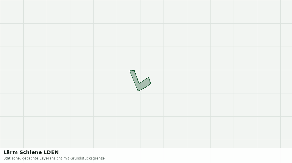 Statische Kartenansicht: Lärm Schiene LDEN