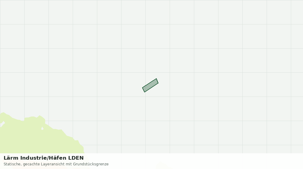 Statische Kartenansicht: Lärm Industrie/Häfen LDEN