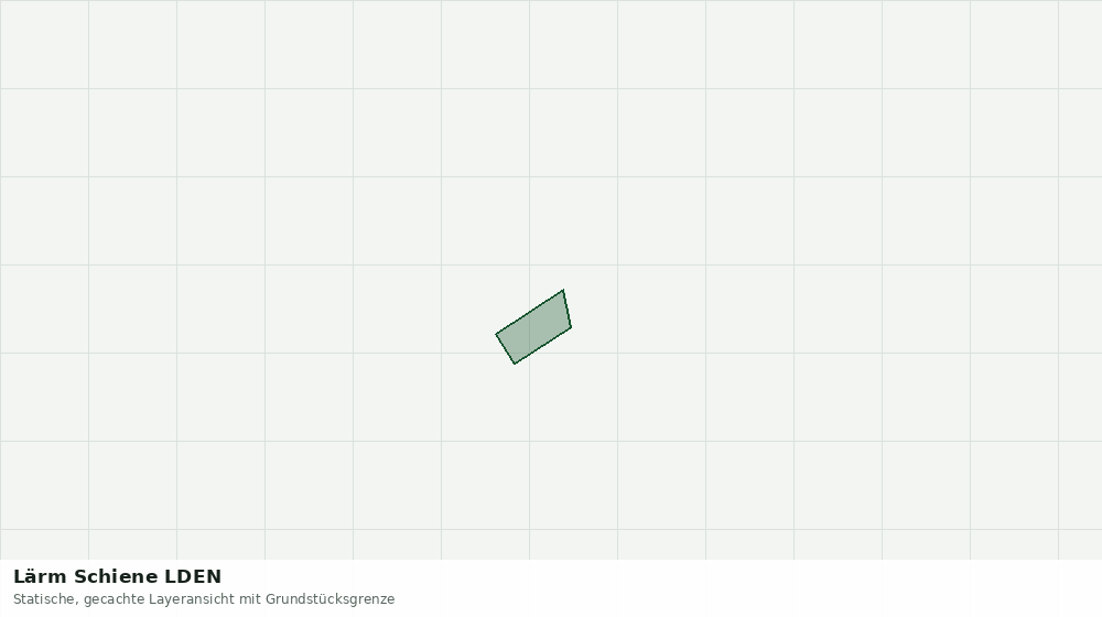 Statische Kartenansicht: Lärm Schiene LDEN