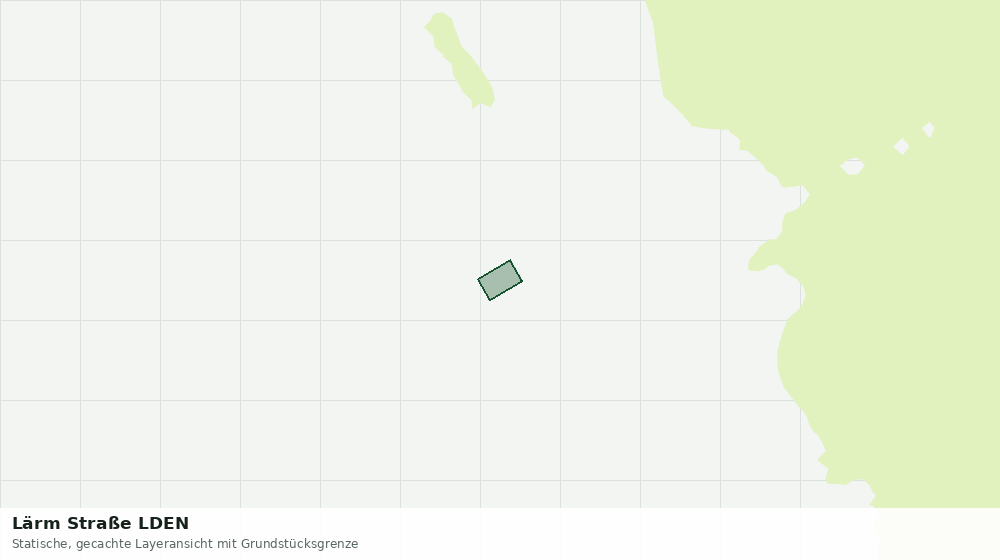 Statische Kartenansicht: Lärm Straße LDEN