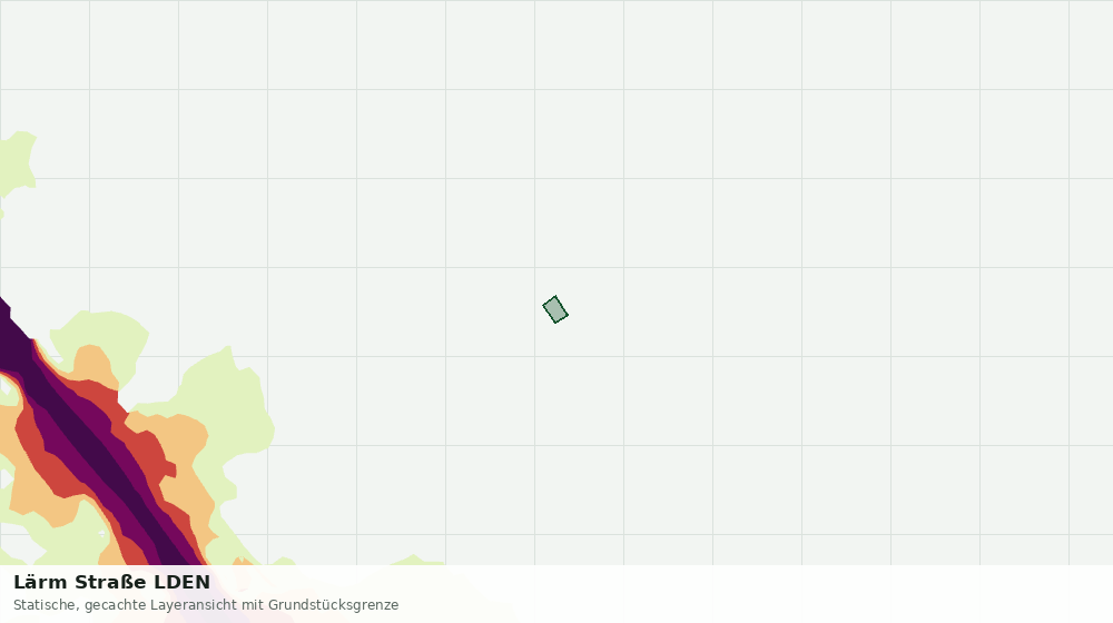 Statische Kartenansicht: Lärm Straße LDEN