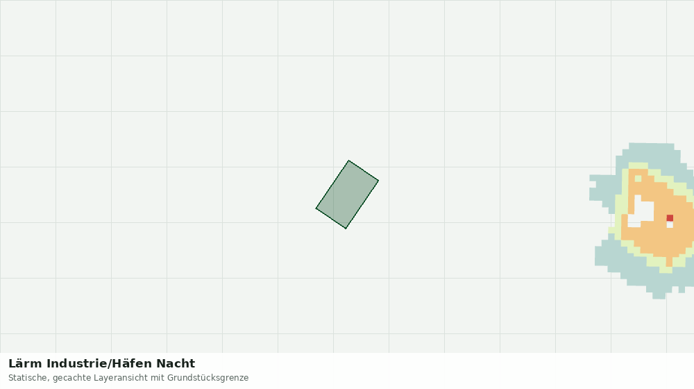 Statische Kartenansicht: Lärm Industrie/Häfen Nacht