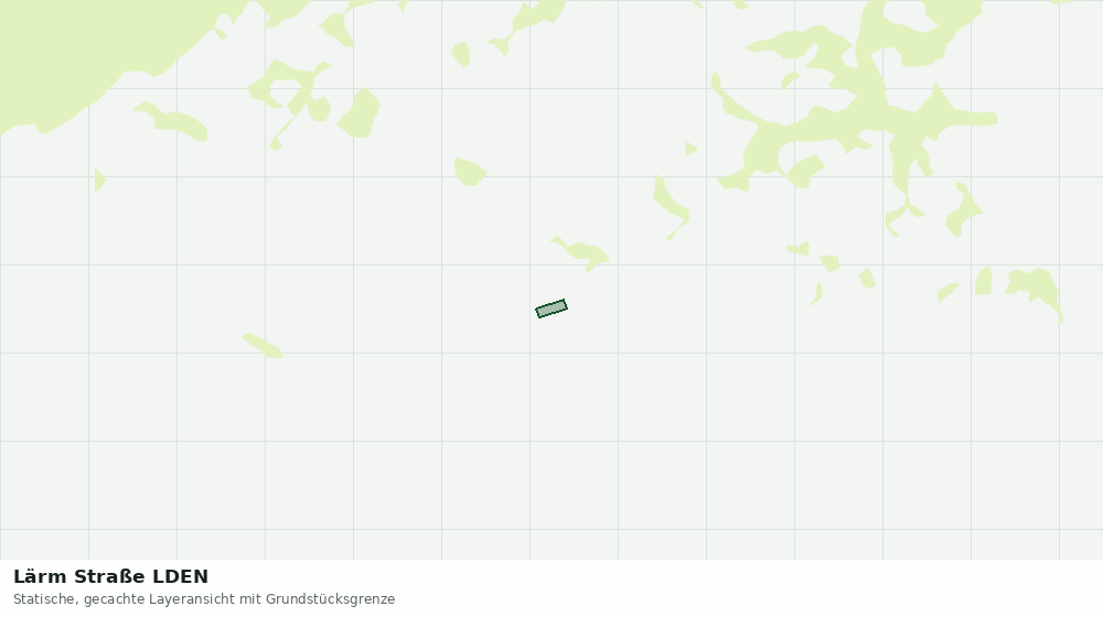 Statische Kartenansicht: Lärm Straße LDEN