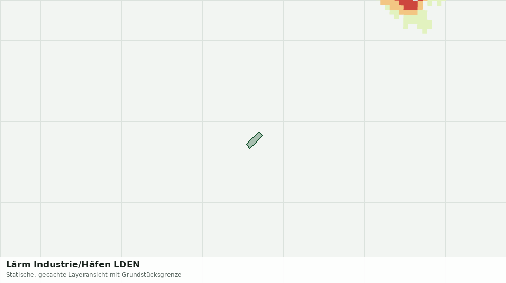 Statische Kartenansicht: Lärm Industrie/Häfen LDEN