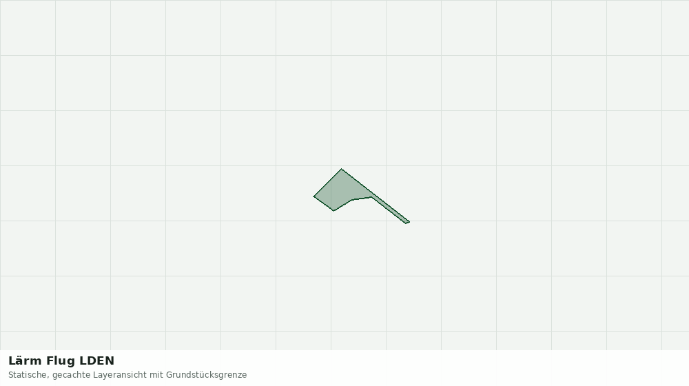 Statische Kartenansicht: Lärm Flug LDEN