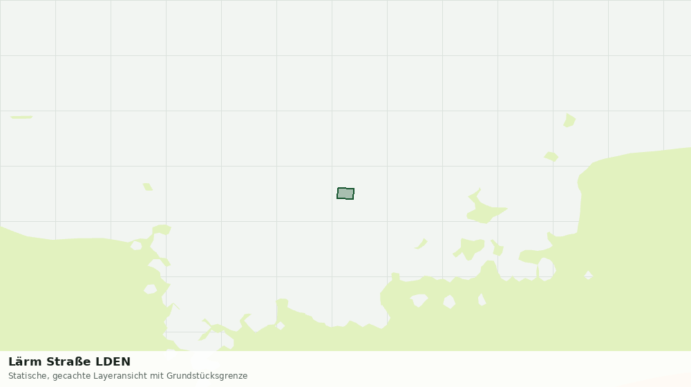 Statische Kartenansicht: Lärm Straße LDEN