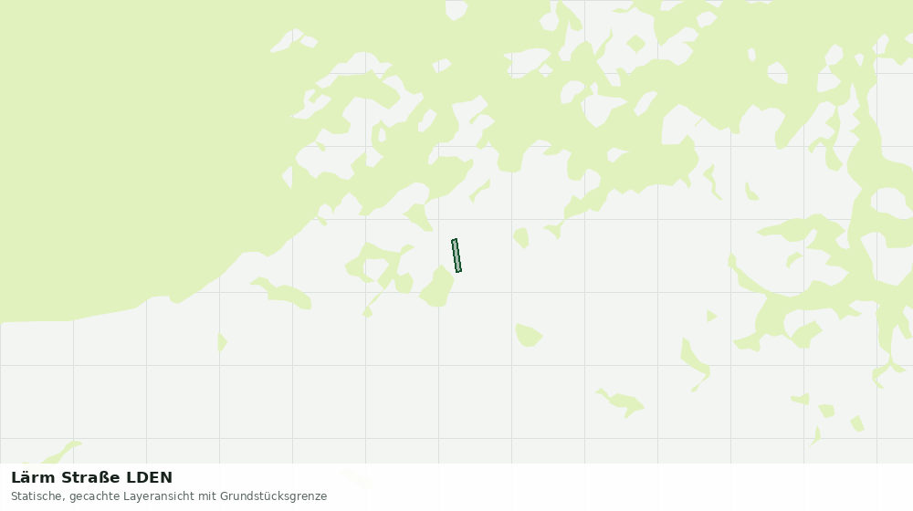 Statische Kartenansicht: Lärm Straße LDEN