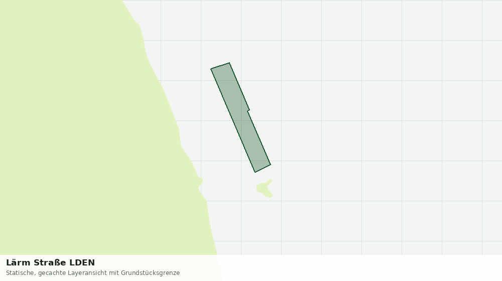 Statische Kartenansicht: Lärm Straße LDEN