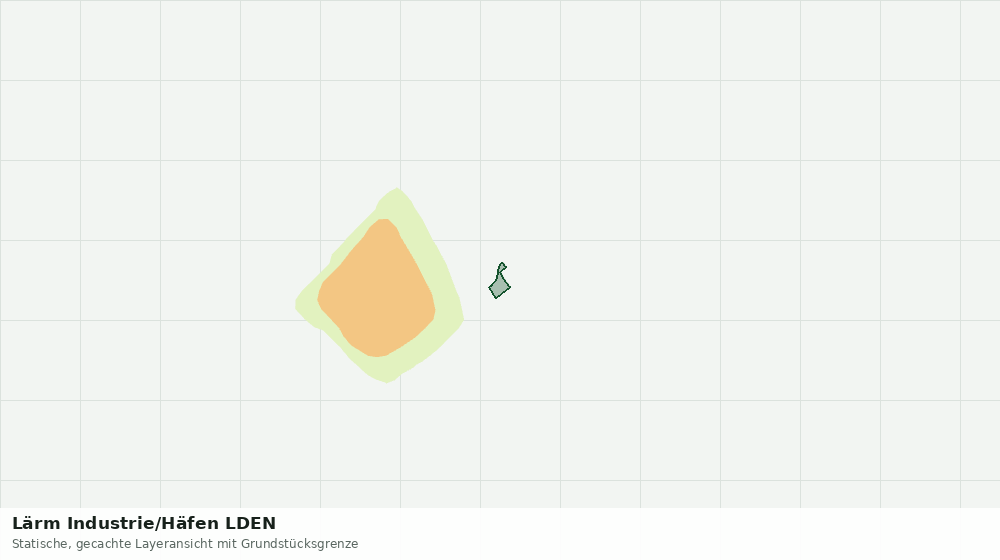 Statische Kartenansicht: Lärm Industrie/Häfen LDEN