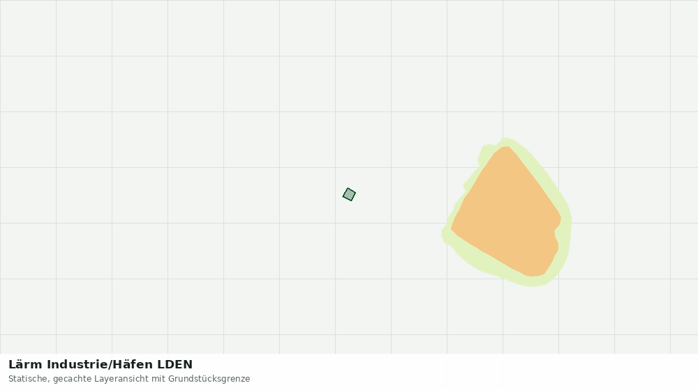 Statische Kartenansicht: Lärm Industrie/Häfen LDEN