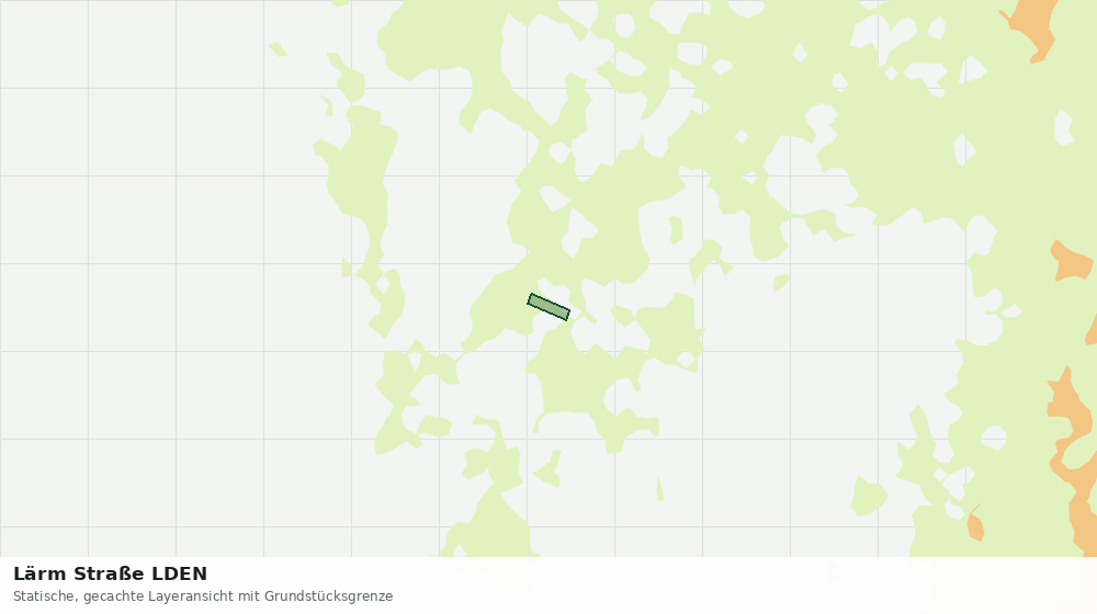 Statische Kartenansicht: Lärm Straße LDEN