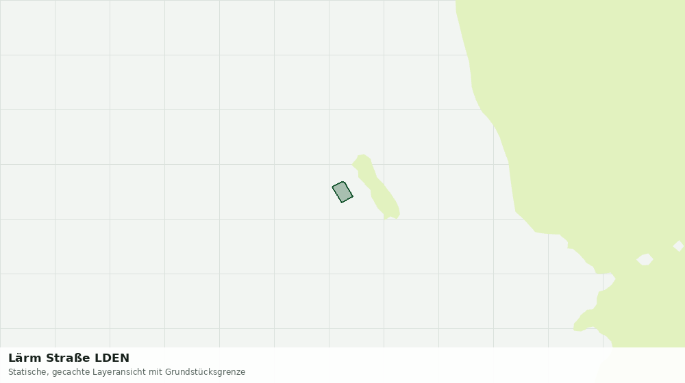 Statische Kartenansicht: Lärm Straße LDEN