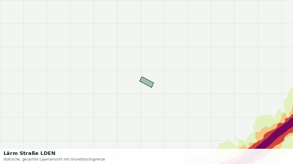 Statische Kartenansicht: Lärm Straße LDEN