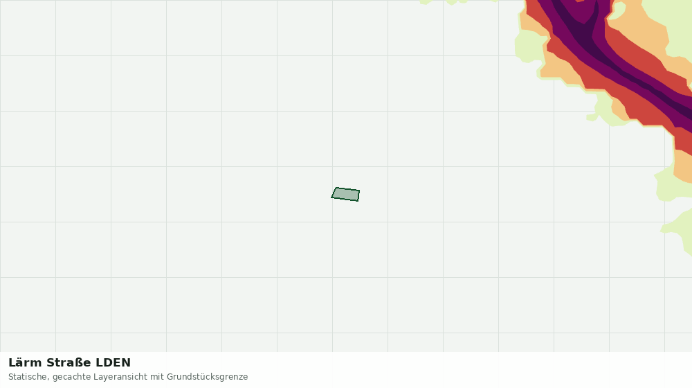 Statische Kartenansicht: Lärm Straße LDEN