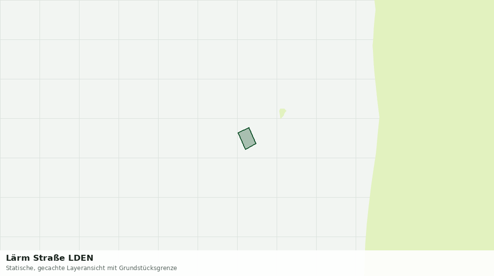 Statische Kartenansicht: Lärm Straße LDEN