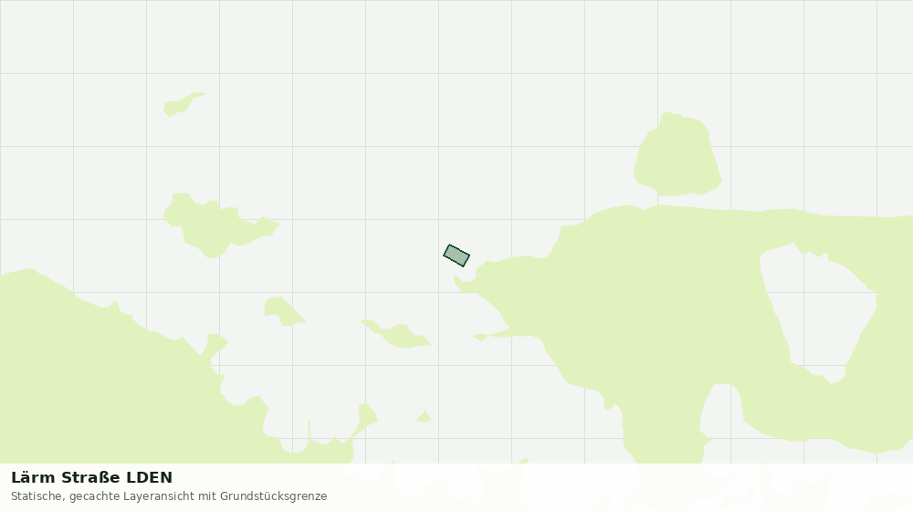 Statische Kartenansicht: Lärm Straße LDEN