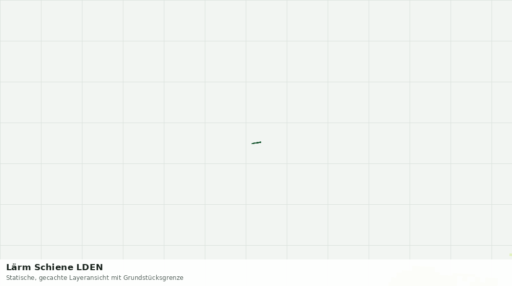 Statische Kartenansicht: Lärm Schiene LDEN